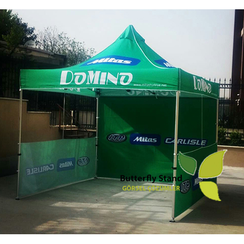 Gazebo Tente Tavan Baskılı