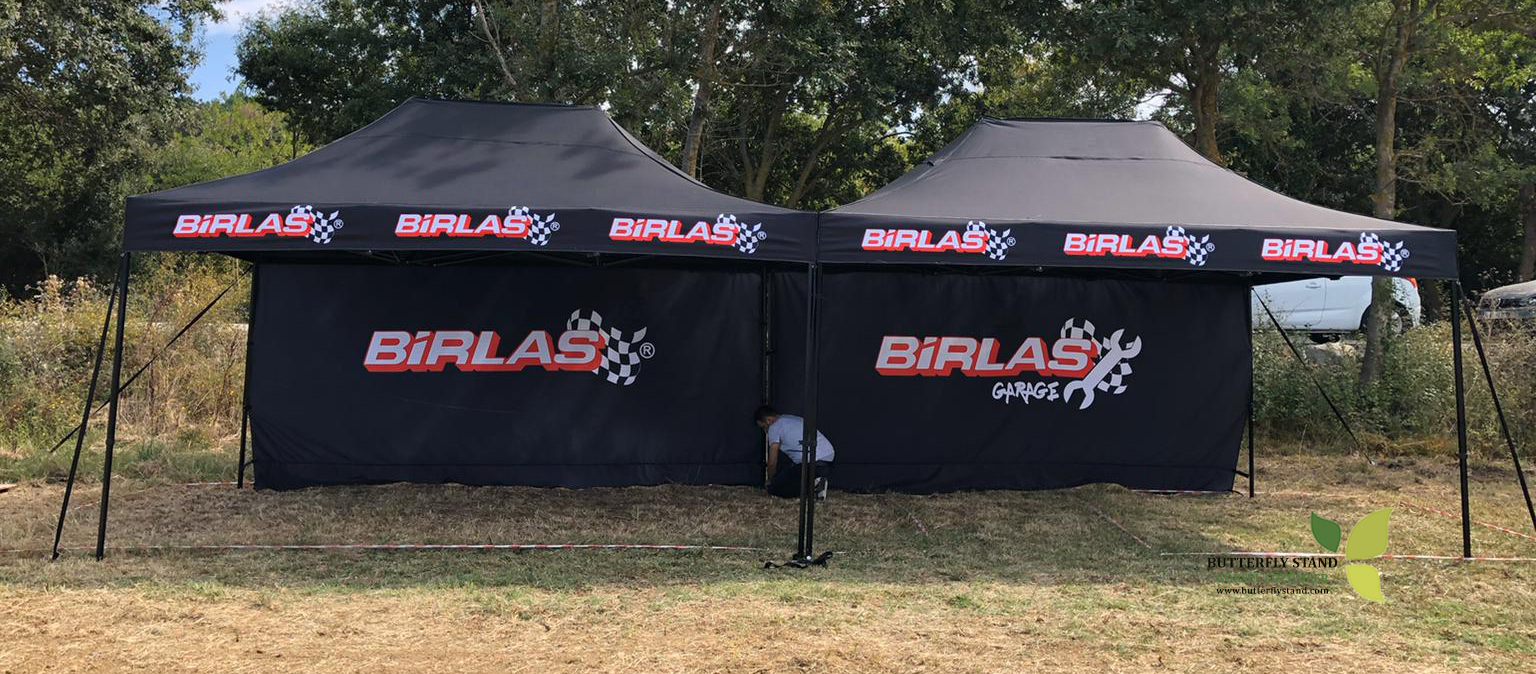 3x4,5 Gazebo Tente Çardak Baskılı