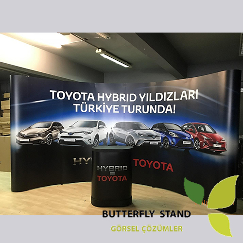 3x6 Oval Örümcek Stand - Görsel 8