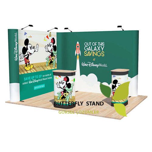 Örümcek Stand L Corner 3x4