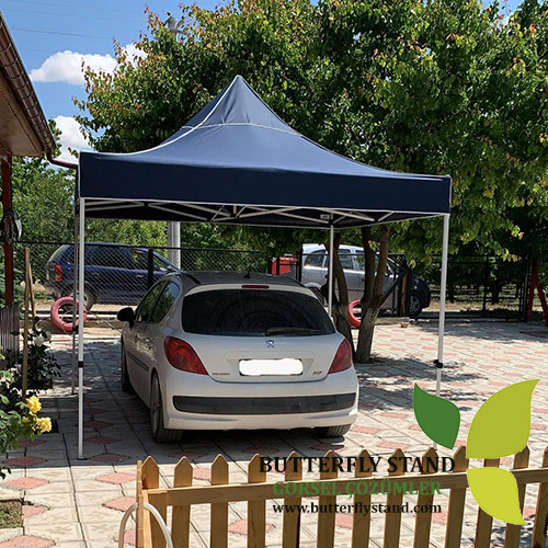 Gazebo Tente Lacivert Tavanlı 3×3 - Görsel 2