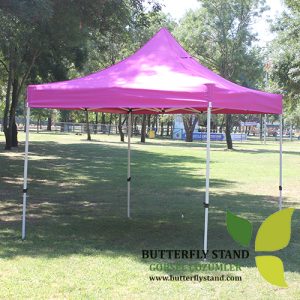 Çardak Gazebo Tente Pembe Tavanlı 300x300