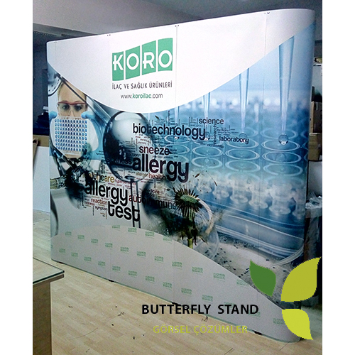 Pop Up Display Stand Düz 3×3 - Görsel 3