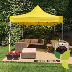Gazebo Tente Sarı Tavan 3x3