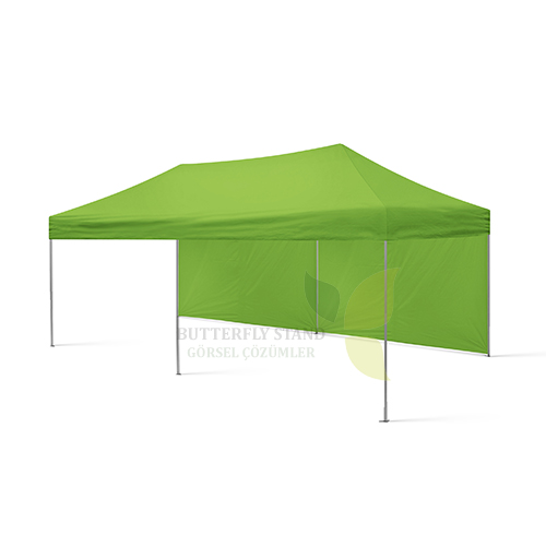 Gazebo Tente 3x6 Fıstık Yeşil Tavanlı - Görsel 2