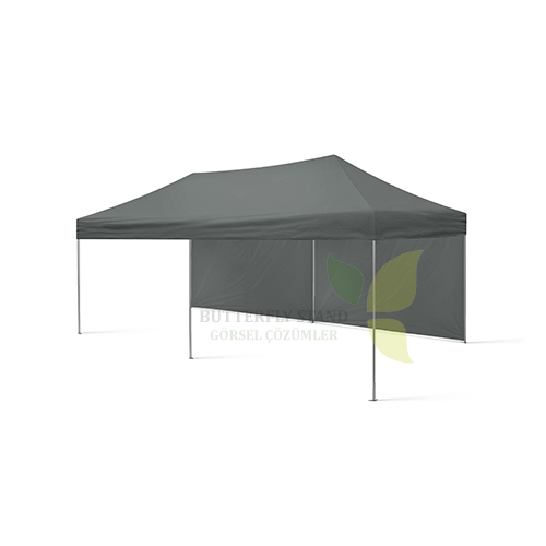 Gazebo Tente 3x6 Gri Tavanlı - Görsel 2
