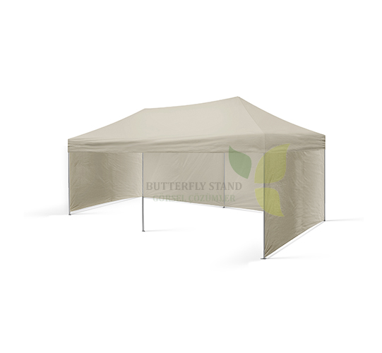 Gazebo Tente 3x6 Krem Tavanlı - Görsel 3