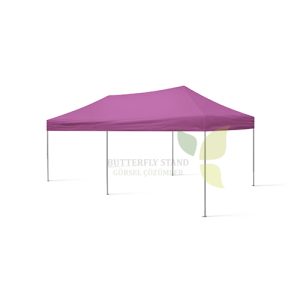 Gazebo Tente 3x6 Lila Tavanlı