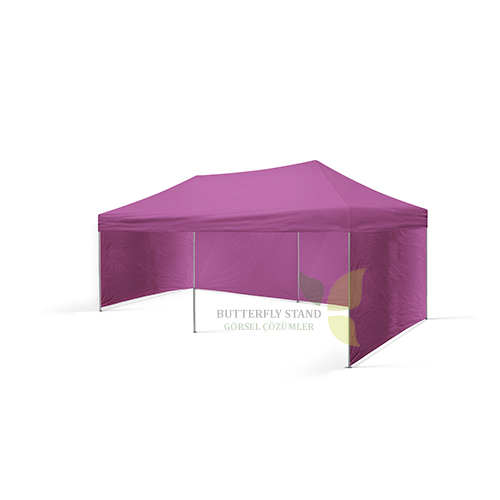 Gazebo Tente 3x6 Lila Tavanlı - Görsel 3