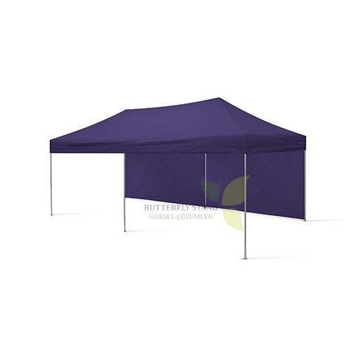 Gazebo Tente 3x6 Mor Tavanlı - Görsel 2