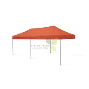 Gazebo Tente 3x6 Portakal Renkli Tavanlı