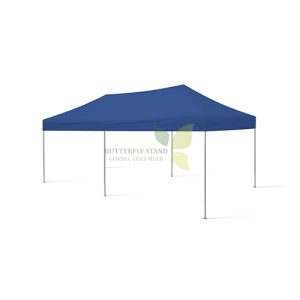 Gazebo Tente 3x6 Saks Mavi Tavanlı