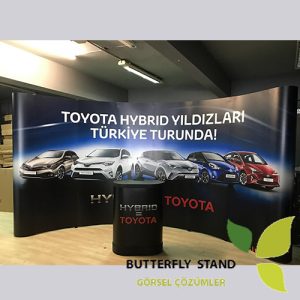 3x6 oval örümcek stand