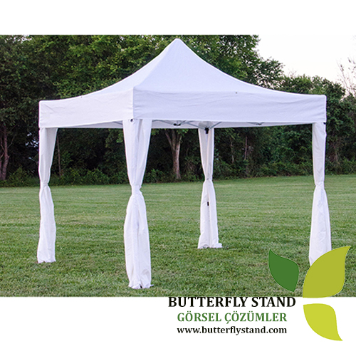 Gazebo Kamelya Garden 3x3 Beyaz - Görsel 2