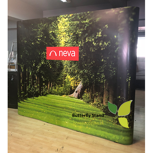 Pop Up Display Stand Düz 3×3 - Görsel 4