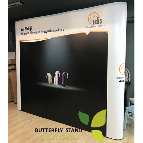 Pop Up Display Stand Düz 3×3 - Görsel 2