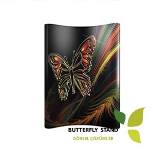Pop Up Display Stand Oval 3×1