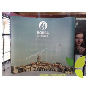 3x3 Oval Örümcek Stand Üretimi