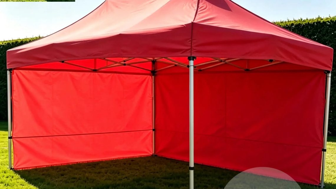 300×450 Katlanır Gazebo Tente Model 03 İki Duvarlı Çadır (Renk Seçenekli)