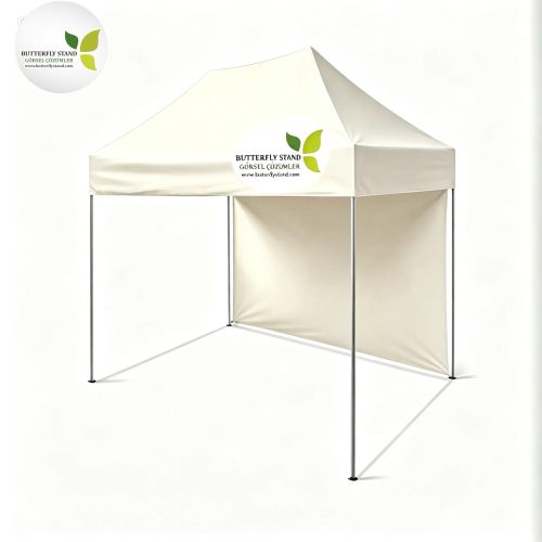 gazebo tente arka duvarlı baskısız model fiyatları