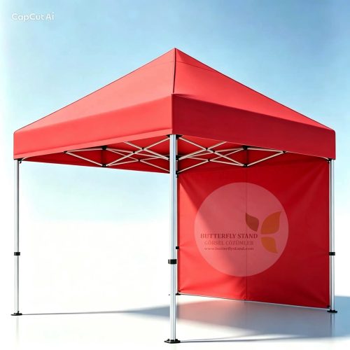 gazebo tente 3x3 arka duvarli katlanir akordiyon cadir renk secenekleri 01